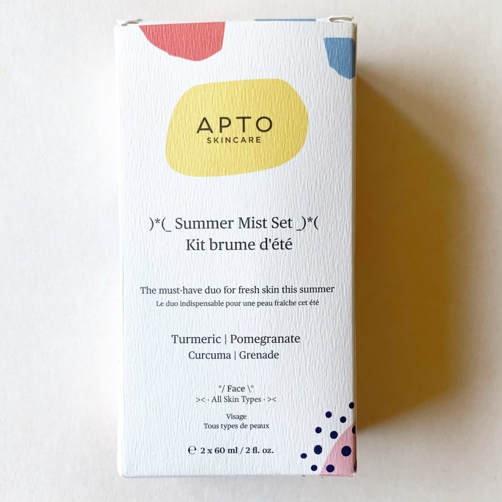 NIB - Apto Skincare Summer Mist Set